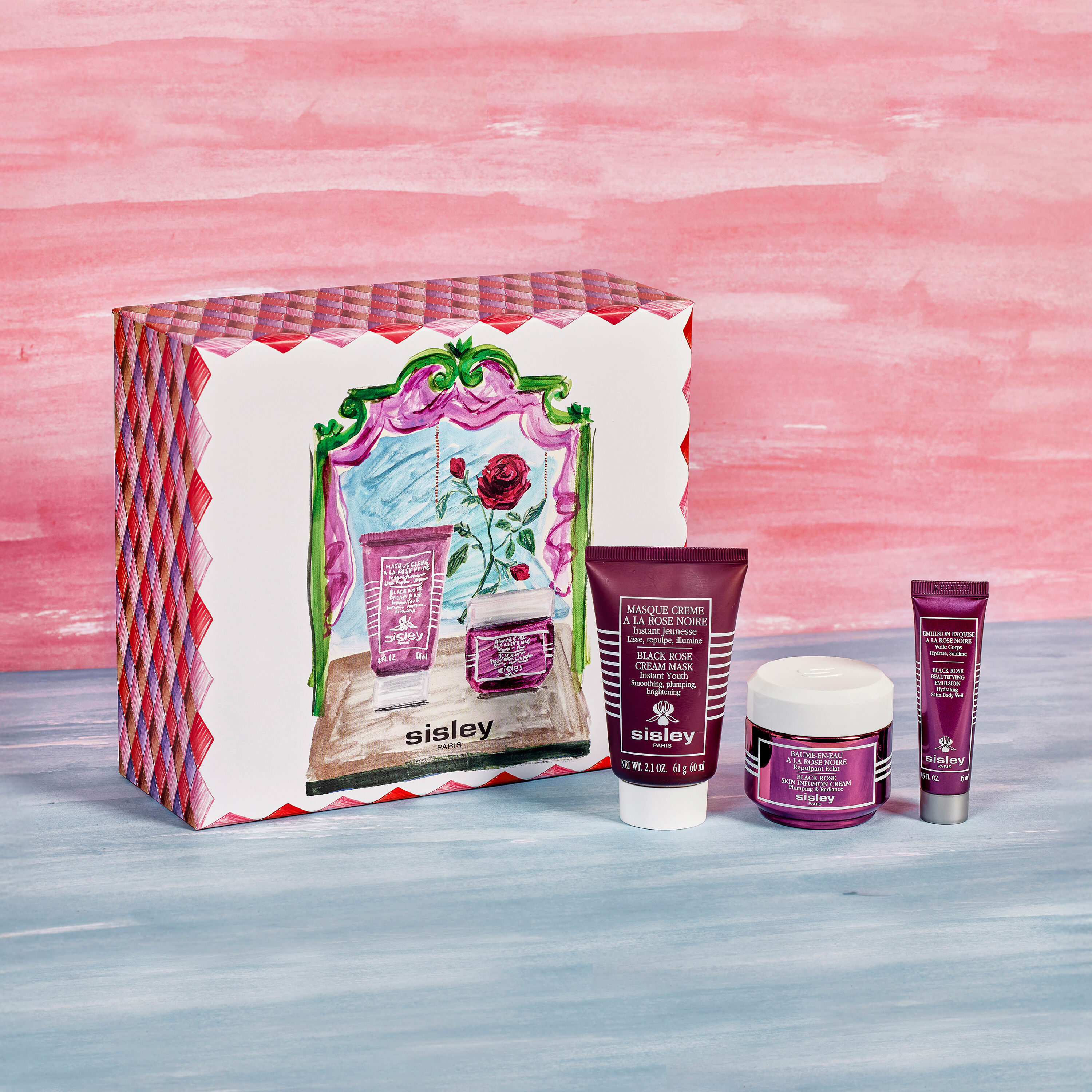 Conjunto de regalo Black Rose Luke Edward Hall
