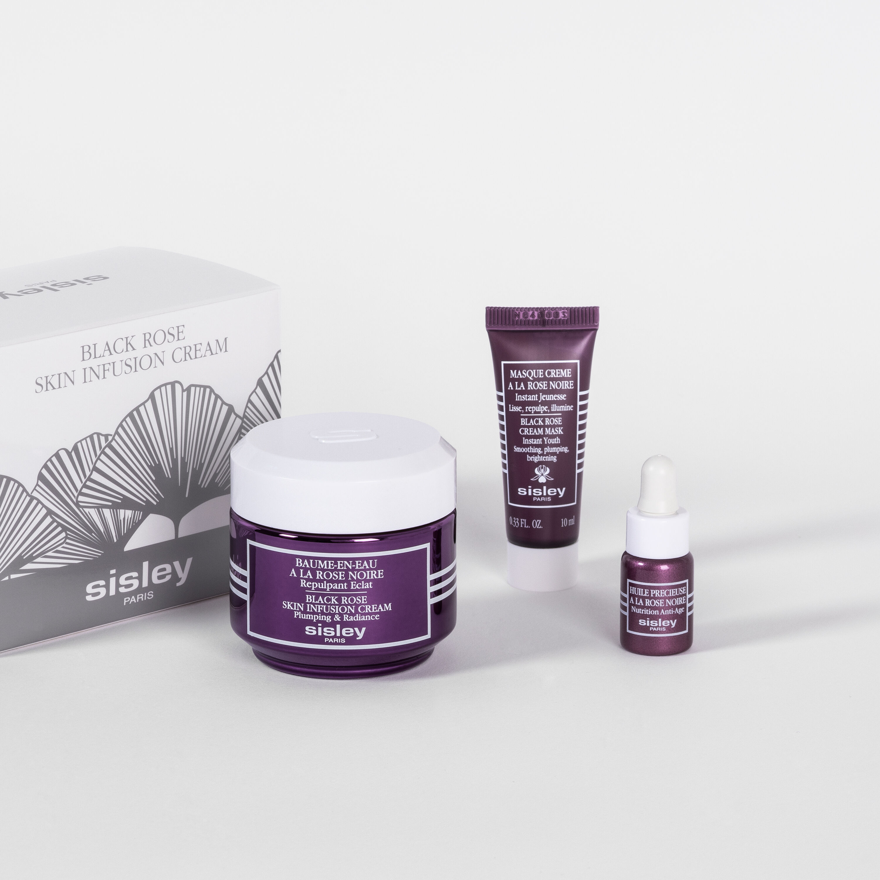Programa de descubrimiento de crema hidratante para la piel Black Rose